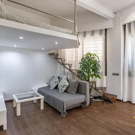 Elegante Loft Con Altillo Y Diseno Moderno, Centro Apartment *