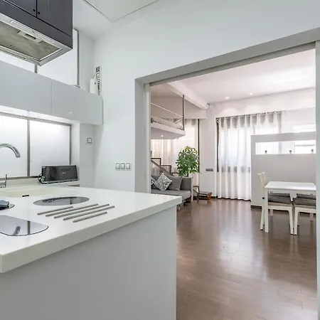 Elegante Loft Con Altillo Y Diseno Moderno, Centro Apartment *